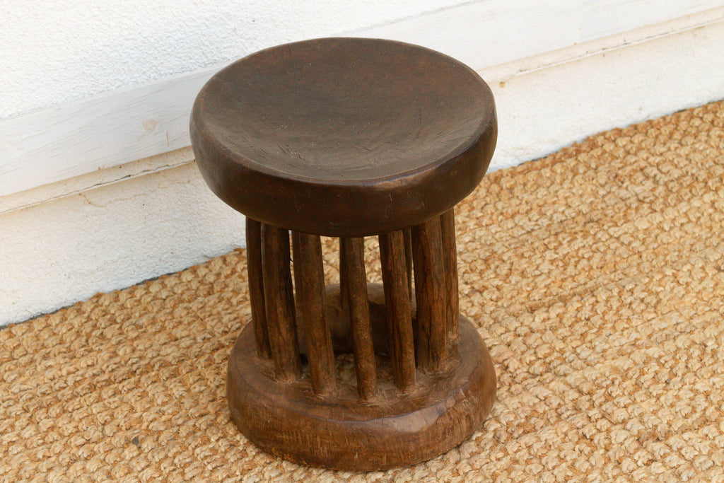 Antique Ethiopian Harari Round Stool (Trade)
