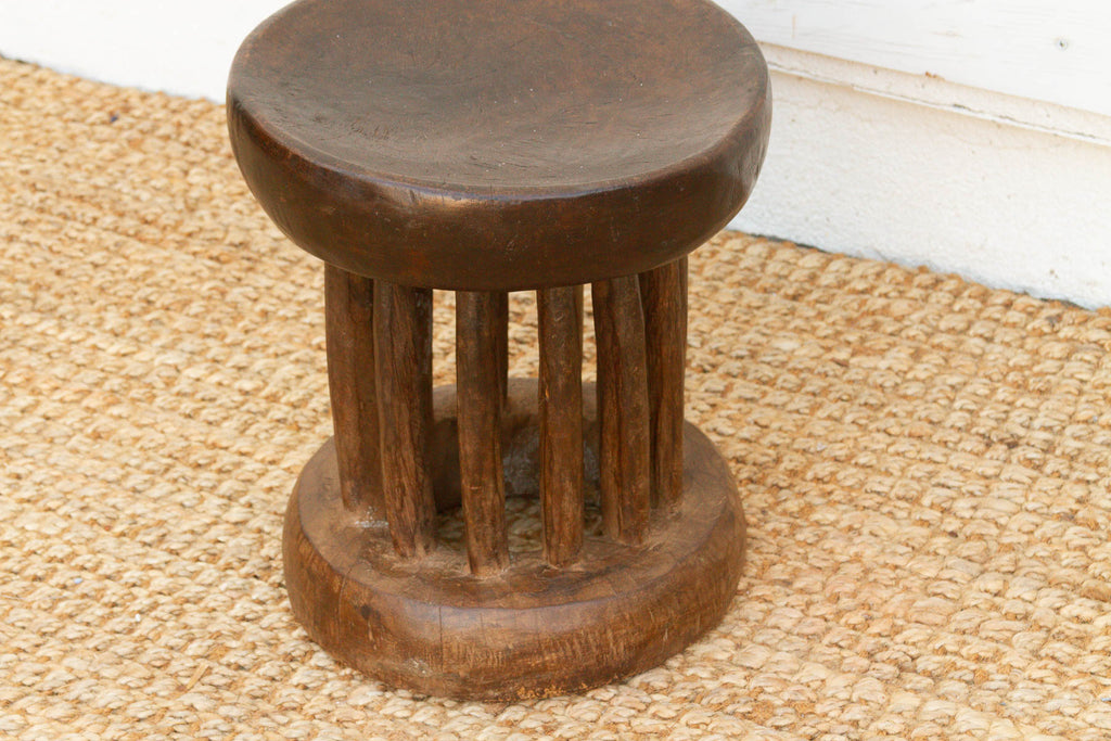 Antique Ethiopian Harari Round Stool (Trade)