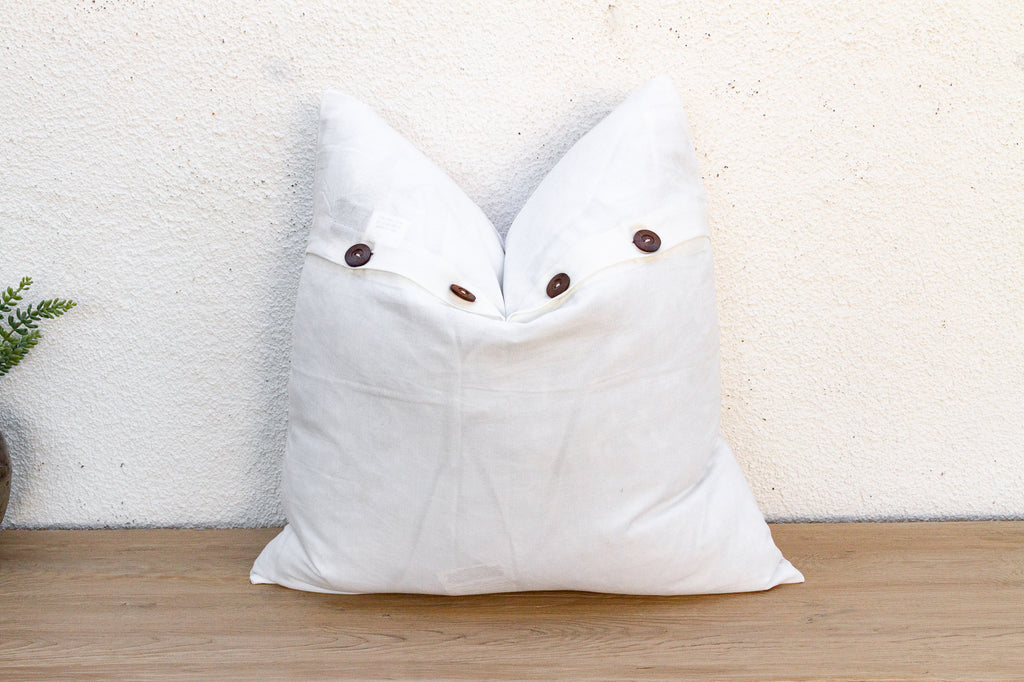 Desert Star Appliqué Pillow Cover