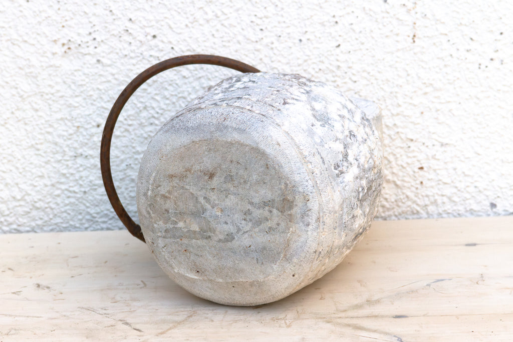 From Handle Carved Stone Door Stop