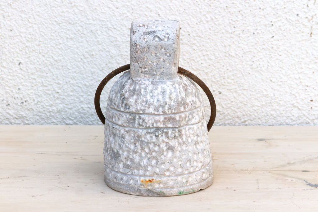 Bell Form Carved Stone Door Stop