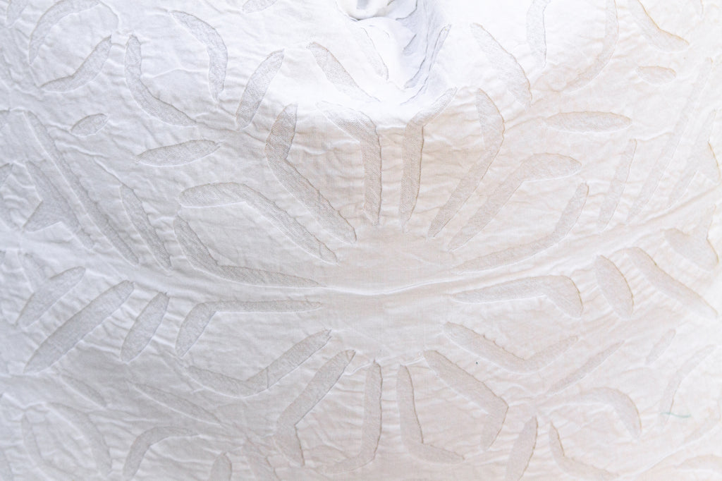 Meadow Bloom Appliqué Pillow Cover (Trade)