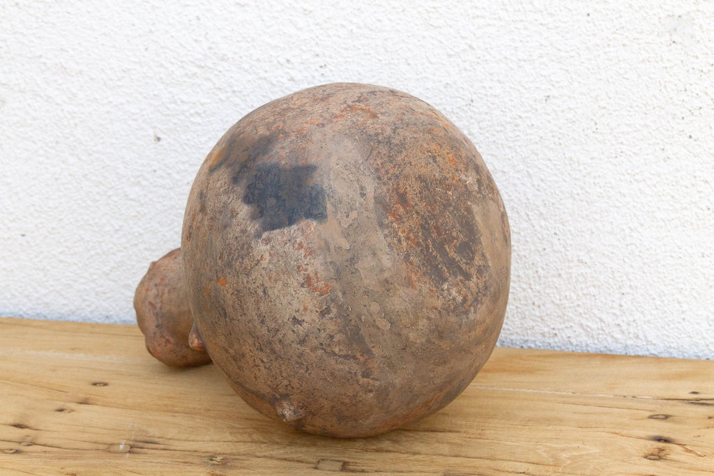 Antique Mangbetu Anthropomorphic Terracotta Vessel (Trade)