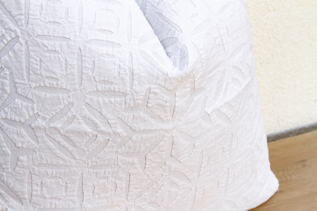 Magnolia Dream Appliqué Pillow Cover