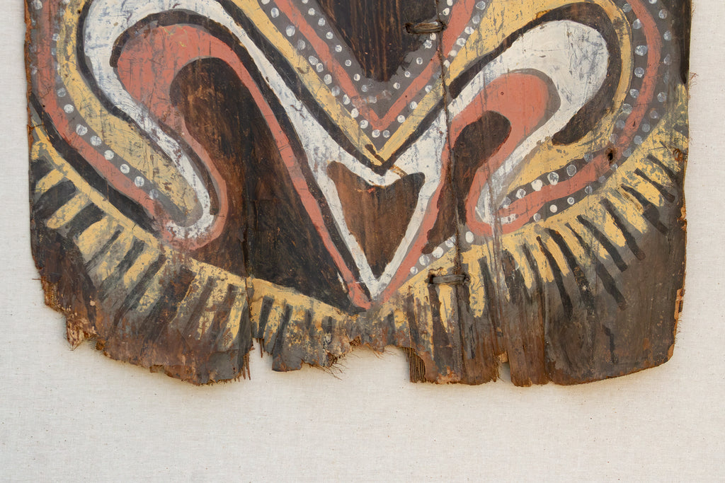 Mid Century Papua New Guinea Bark Painting