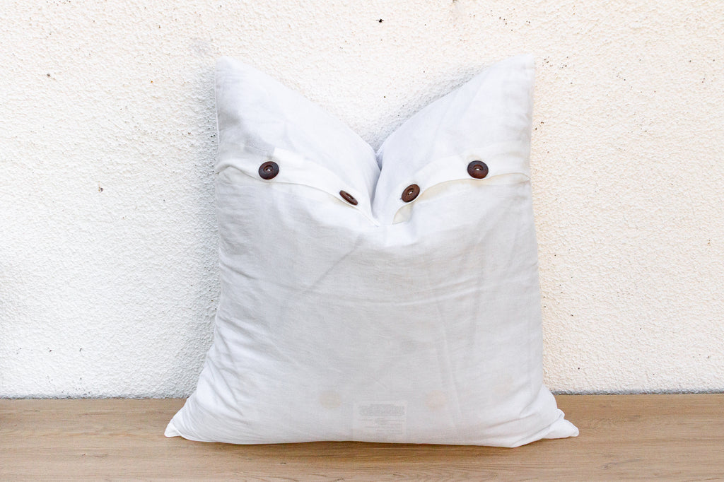 Creama Orchid Appliqué Pillow Cover