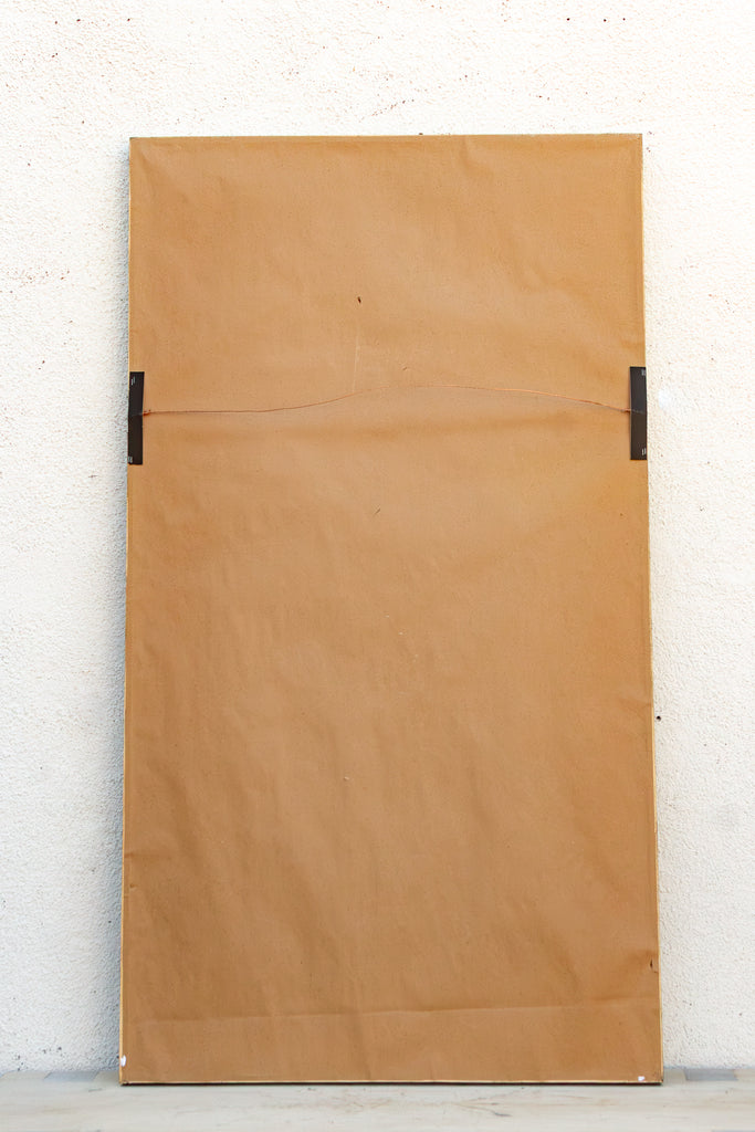 Mid Century Papua New Guinea Bark Painting