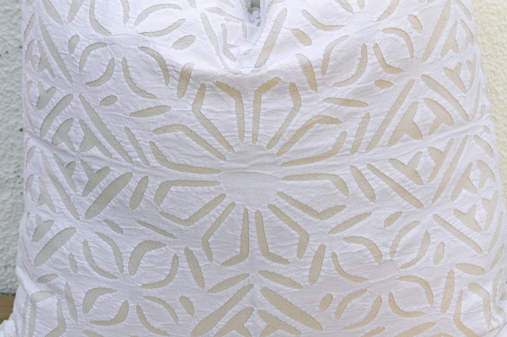 Eternal Bloom Appliqué Pillow Cover (Trade)