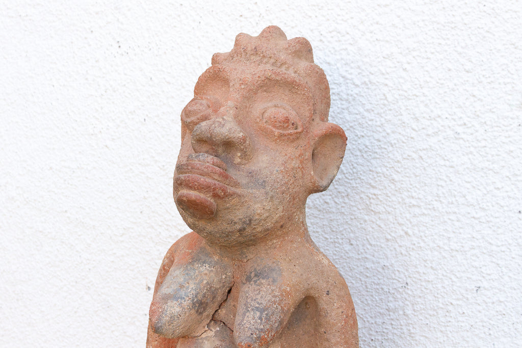 Antique Terracotta Nok Female Fertility Figure