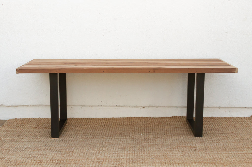 Rustic Modern Reclaimed Wood Dining Table