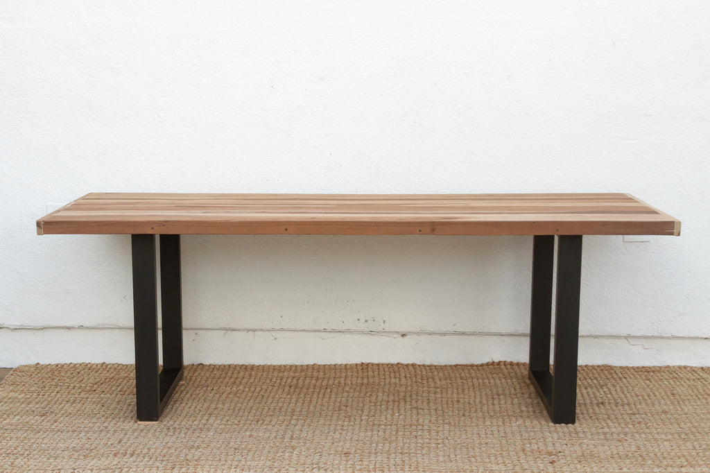 Rustic Modern Reclaimed Wood Dining Table