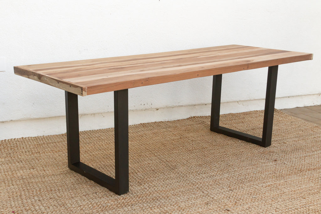 Rustic Modern Reclaimed Wood Dining Table