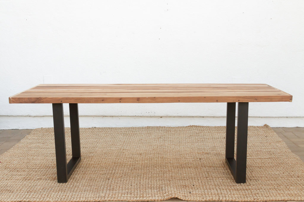 Rustic Modern Reclaimed Wood Dining Table