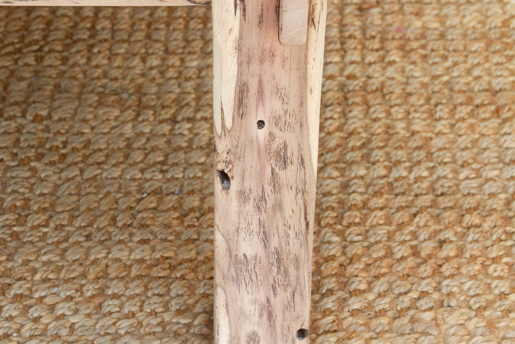 Bleached Teak Coastal Rustic Coffee Table (Trade)