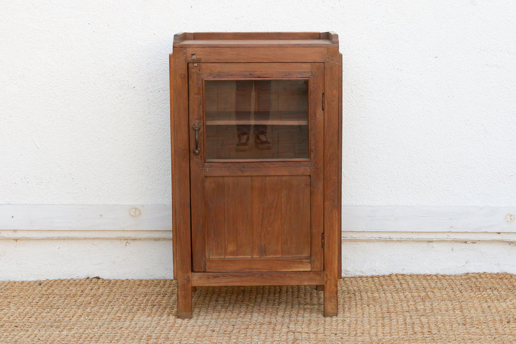 Antique Slim British Colonial Cabinet (Trade)