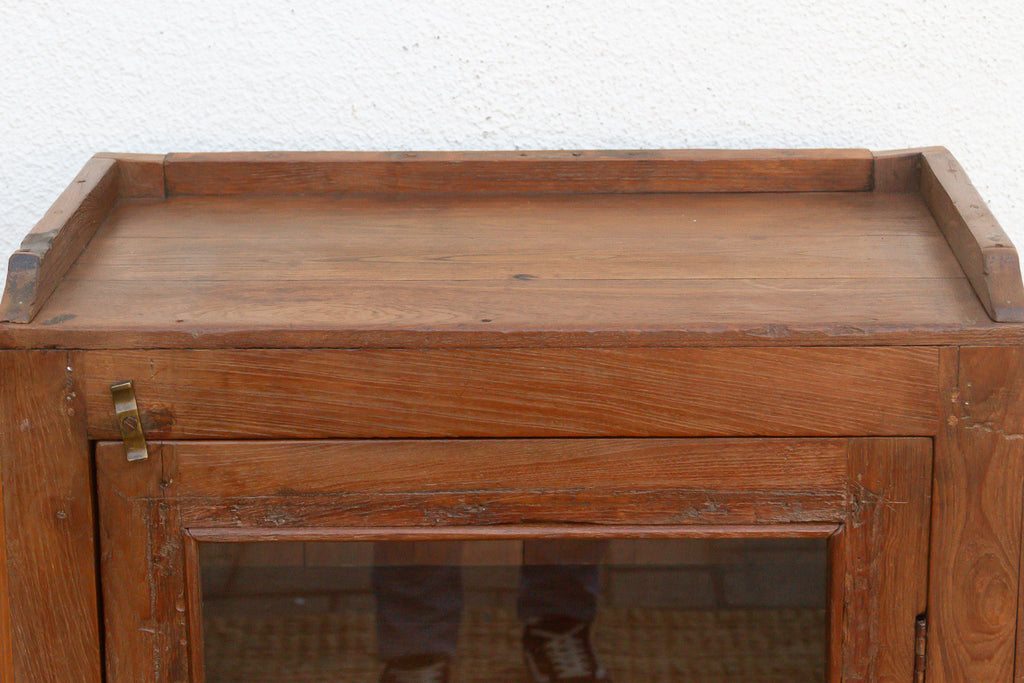 Antique Slim British Colonial Cabinet (Trade)