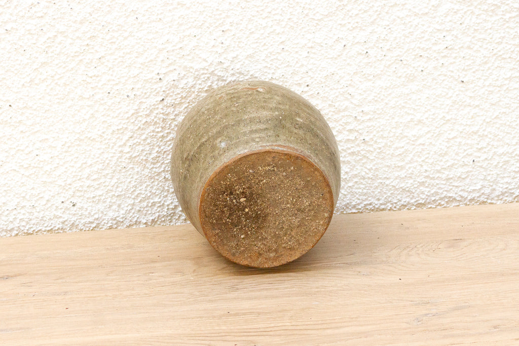 Rustic Stoneware Chinese Vessel