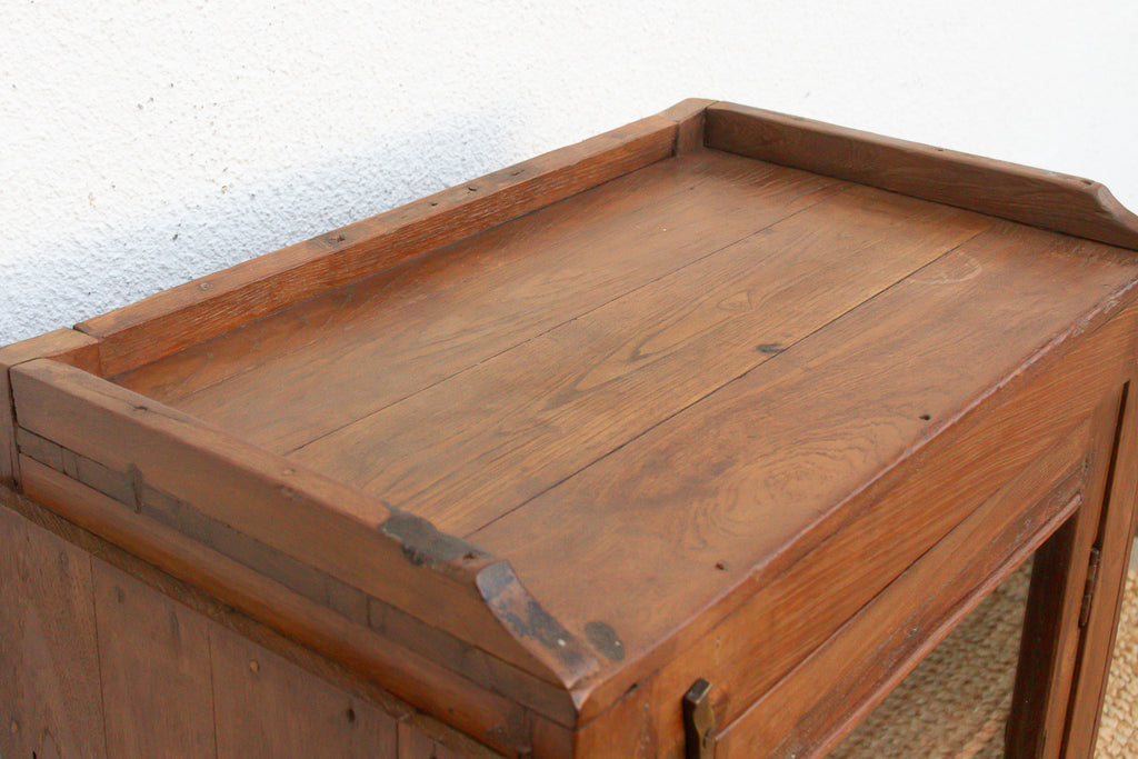 Antique Slim British Colonial Cabinet (Trade)