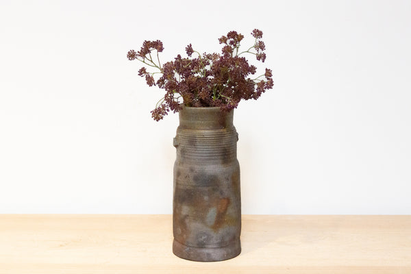 Rustic Japanese Textured Vase