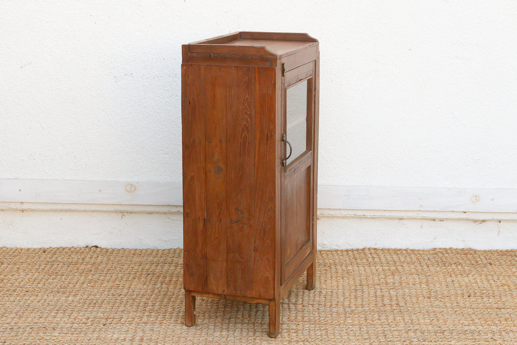 Antique Slim British Colonial Cabinet (Trade)