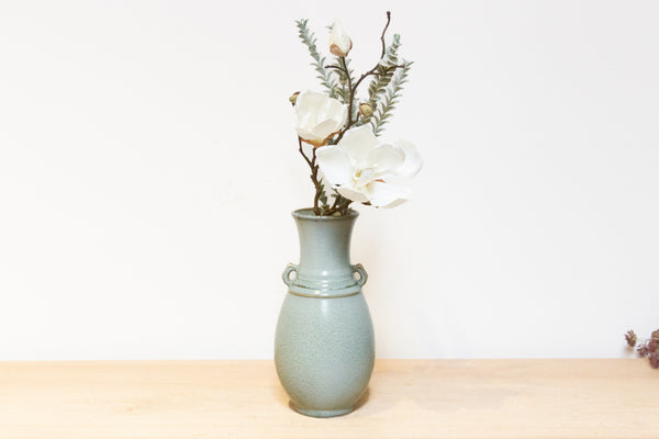 Japanese Green Aloe Glazed Vase