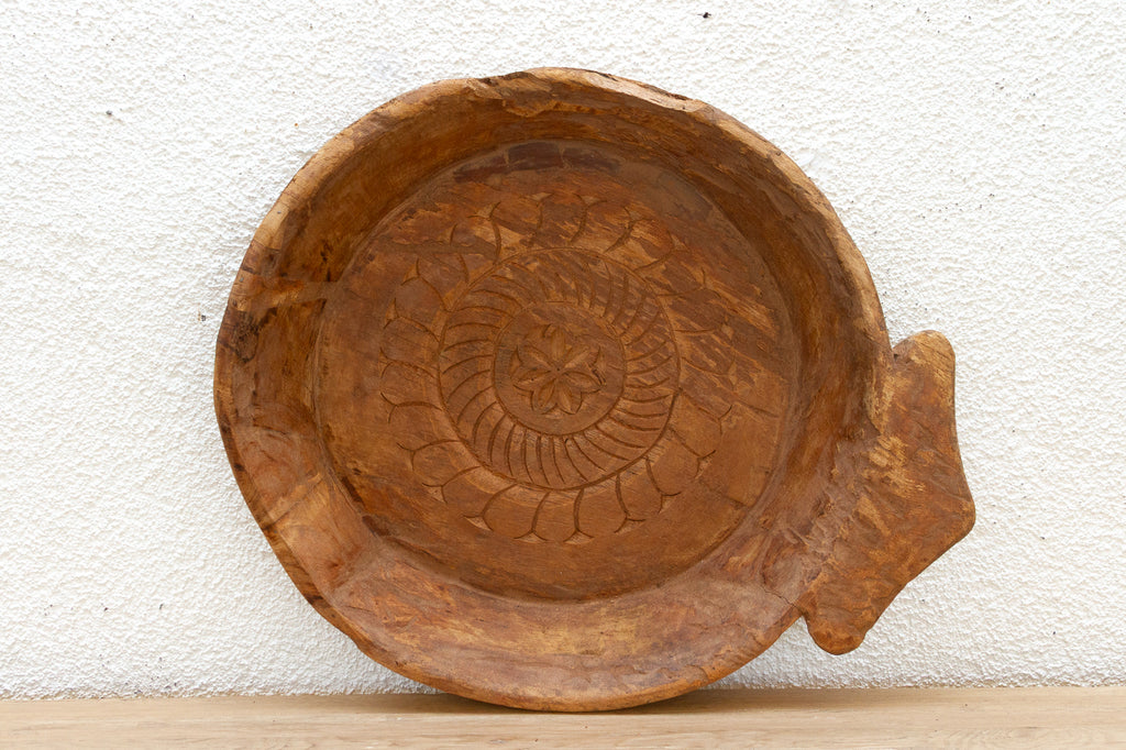 Large 20th Century Swat Valley Rustic Bowl (Trade)