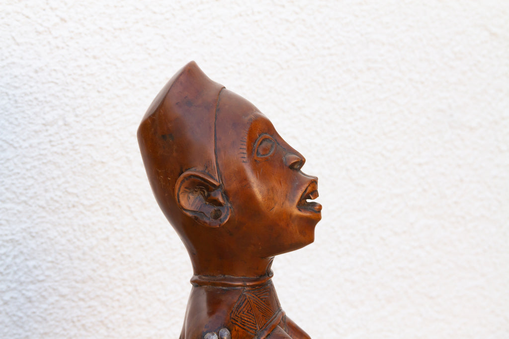 African Phemba Mother & Child Figure