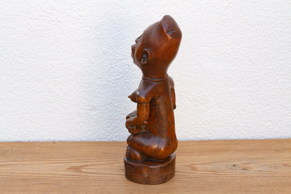 African Phemba Mother & Child Figure