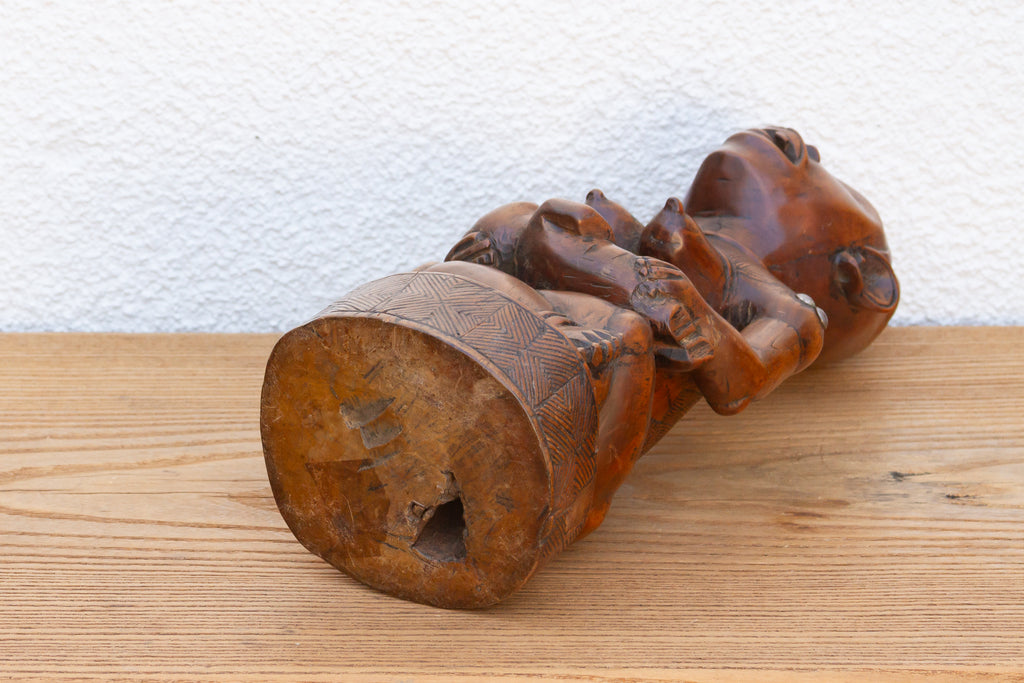African Phemba Mother & Child Figure