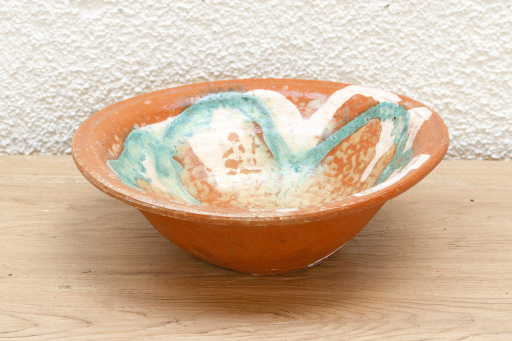 Vintage Hungarian Folk Art Bowl (Trade)