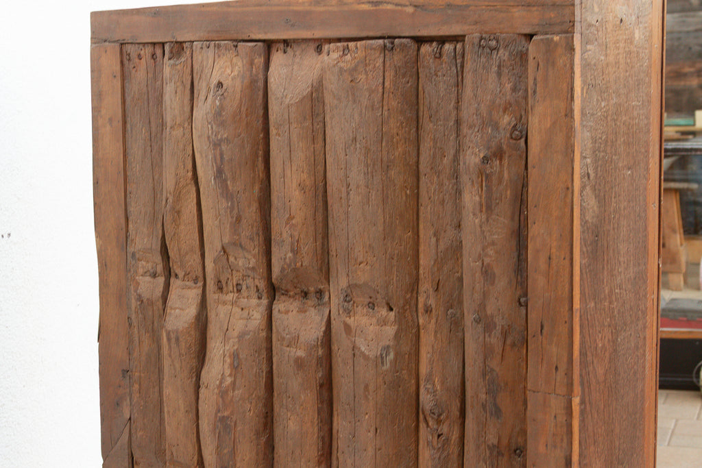 19th Century Carved Medallion Slim Cabinet (Trade)