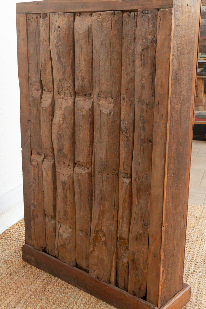 19th Century Carved Medallion Slim Cabinet (Trade)