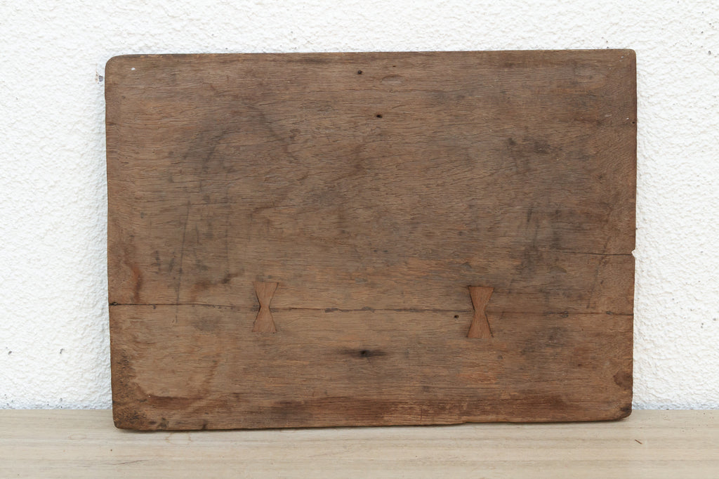 Antique Thai Elephant Carved Panel