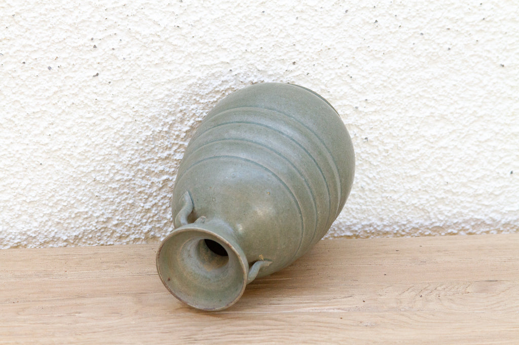 Antique Stoneware Beehive Jar