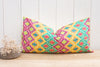 Rainbow Swati Embroidered Phulkari Pillow Cover