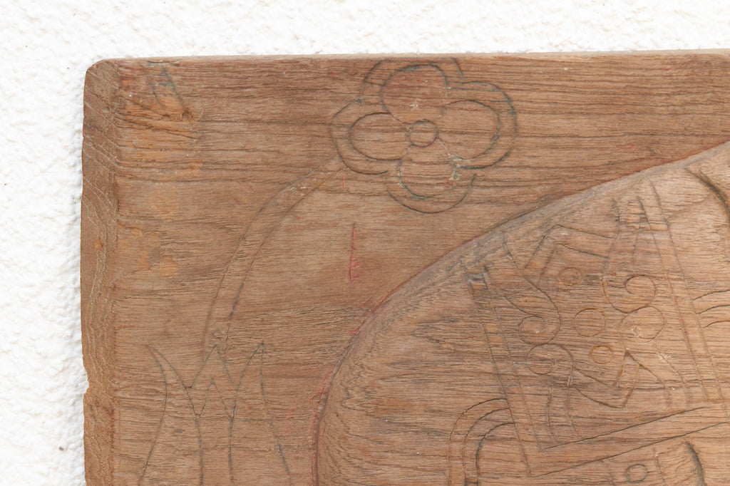 Engraved Traditional Elephant Carving