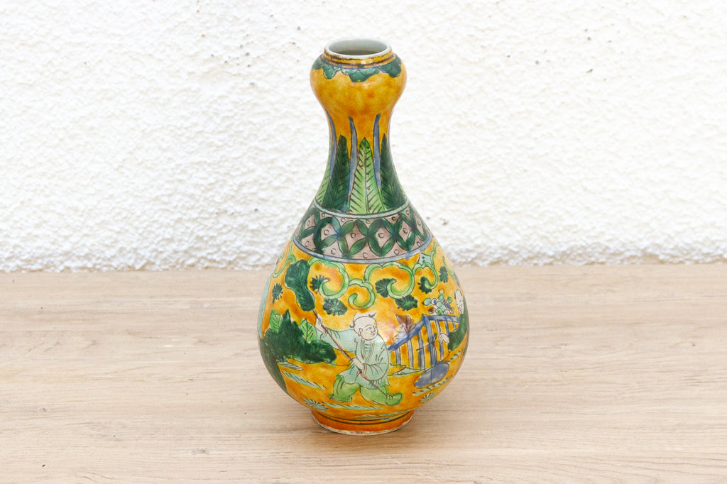 Antique Chinese Famille Rose Vase