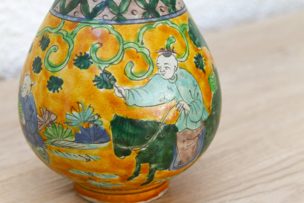 Antique Chinese Famille Rose Vase