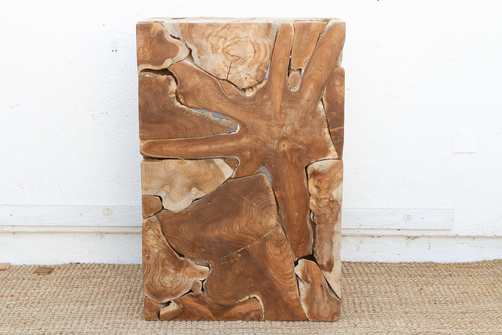 Organic Teak Root Mosaic Coffee Table (Trade)