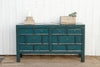 Winter Blue Lacquered Asian Dresser