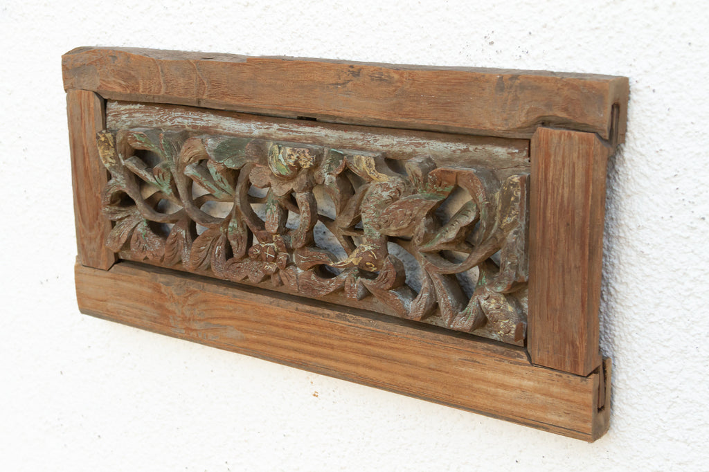 Rustic Southeast Asian Carved Fragment