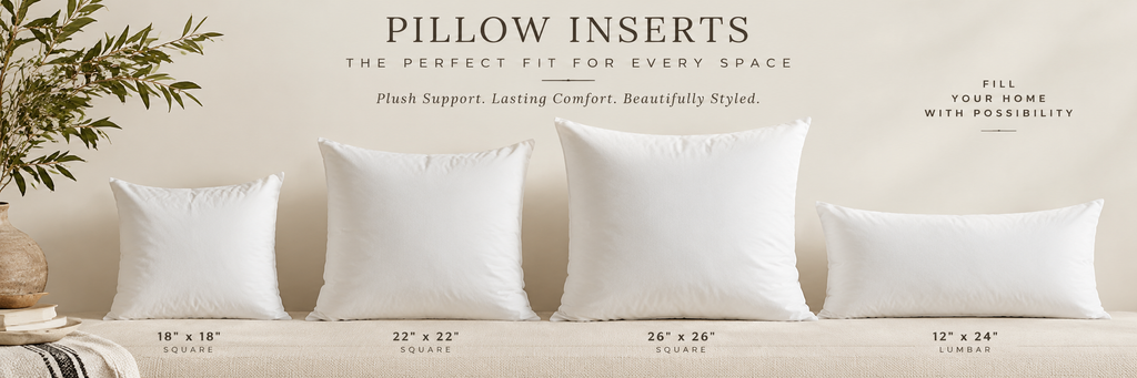 Custom Down Blend Pillow Insert