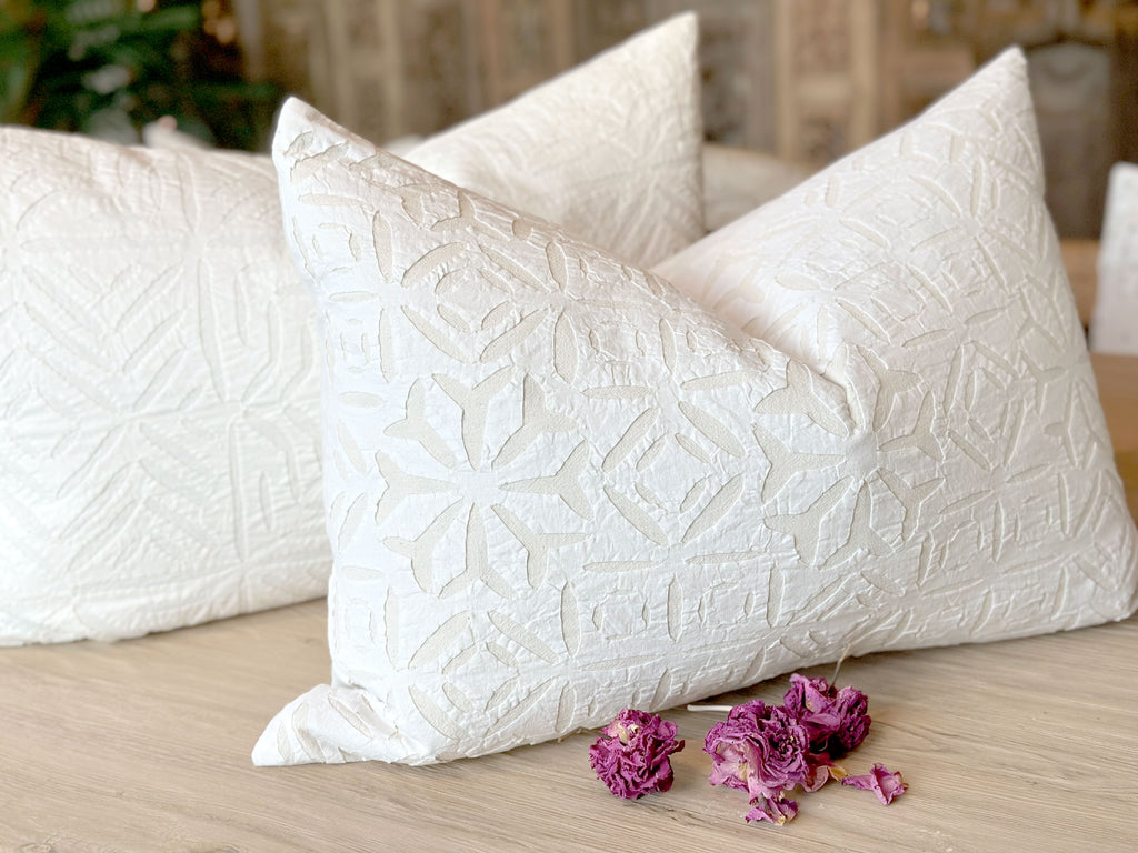 Gula Applique Pillow Cover