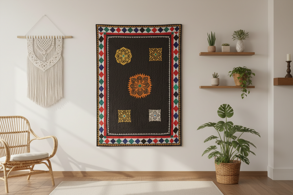 Mid-Century Meher Kantha Quilt (Trade)