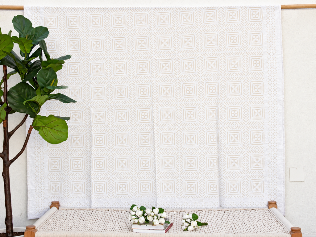 Orchid Dream Handmade Floral Applique Quilt