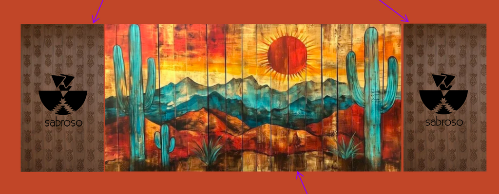 The Artisan Canvas, Custom Hand-Carved Teak Wall Paneling (SABROSO )