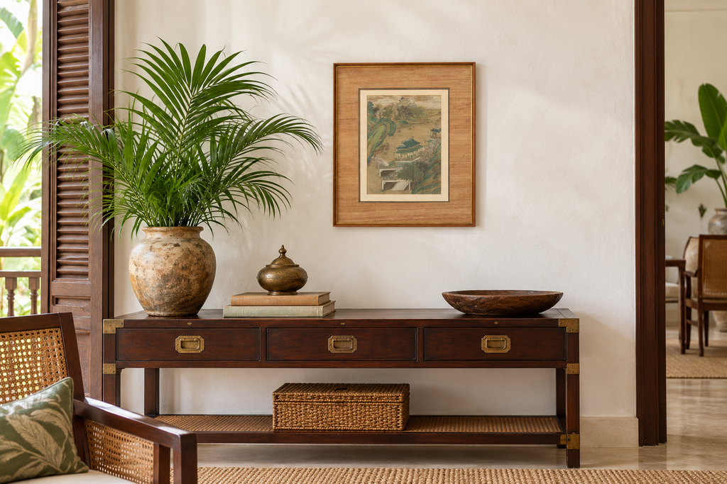 Framed Antique Traditional, Architectural Painting