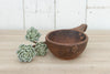 Tribal Hand-carved Grain Scoop Bowl