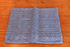 Blue Dusk Ohtli Aztec Print Throw (Trade)