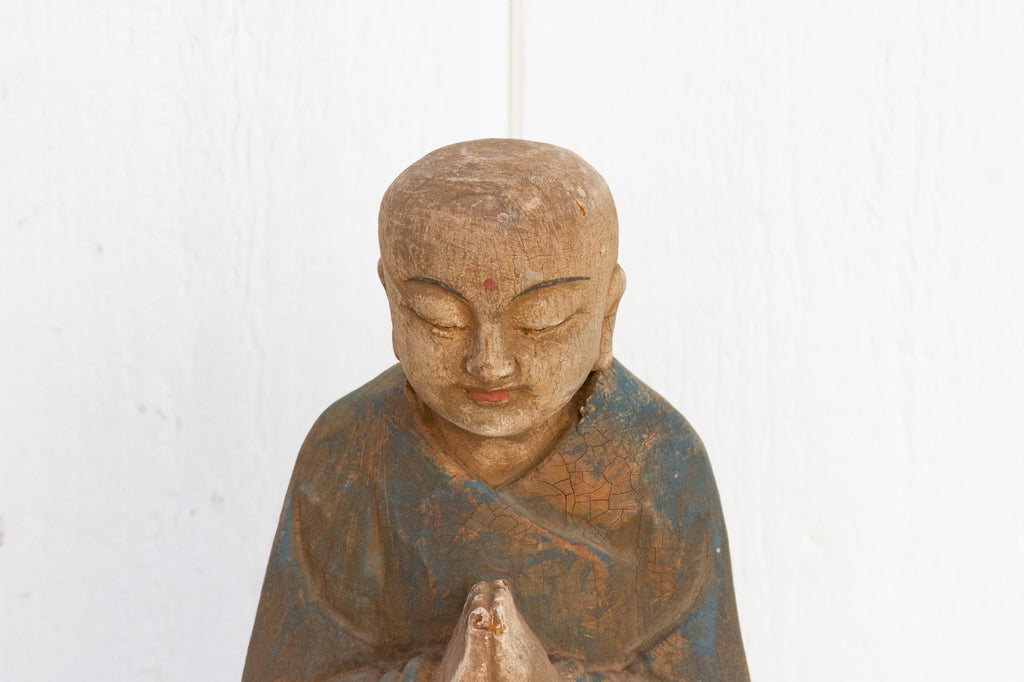 Petit Bouddha méditant illustration stock. Illustration du prêtre - 89353245